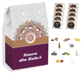 prezent-upominek-dla-babci-zestaw-10-kaw-smakowych-mielonych-premium