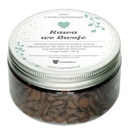 kawa-aromatyzowana-we-dwoje-karmelowa-ziarnista-podarunek-dla-mlodej-pary