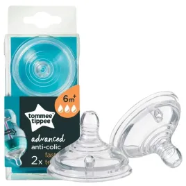 tommee-tippee-smoczek-antykolkowy-advanced-6m-szybki-przeplyw