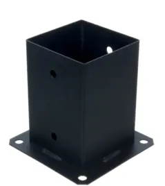 podstawa-slupa-przykrecana-120x120-czarna-ral-9005