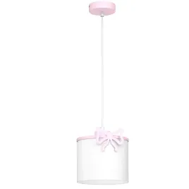 luminex-9435-zyrandol-sweet-bow-pink-shade-dia-180-h-150-white-1xe27