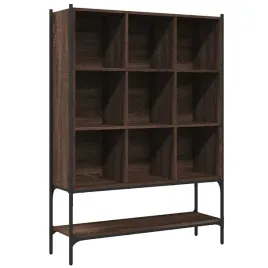 regal-na-ksiazki-102x30x1415-cm-brazowy-dab