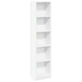 biblioteczka-drewniana-biala-40x24x176-cm