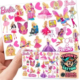 tatuaze-zmywalne-dla-dzieci-barbie-wzory-oryginalne