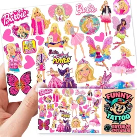 tatuaze-zmywalne-dla-dzieci-barbie-wzory-oryginalne