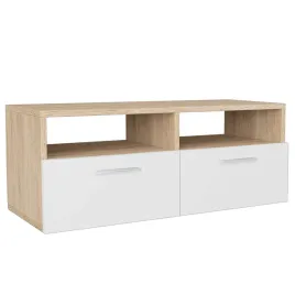 szafka-tv-95x35x36-cm-debowo-biala