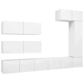 zestaw-szafek-tv-centralny-punkt-bialy-plyta-wiorowa-7-szt-80x30x30