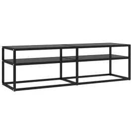 elegancka-szafka-rtv-czarna-hartowane-szklo-140x40x405-cm