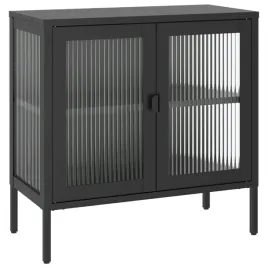 szafka-nocna-czarna-70x35x70-cm-stal-szkl-ryflowane-1-polka