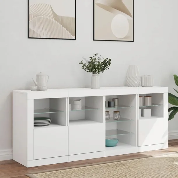 komoda-led-biala-164x37x67cm-marka-vidaxl
