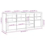 komoda-led-biala-164x37x67cm-marka-vidaxl-stan-nowy