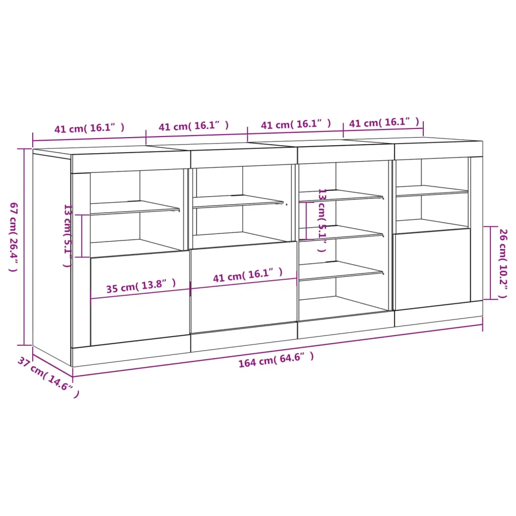 komoda-led-biala-164x37x67cm-stan-nowy
