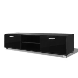 stolik-pod-tv-czarny-wysoki-polysk-140x405x35-cm