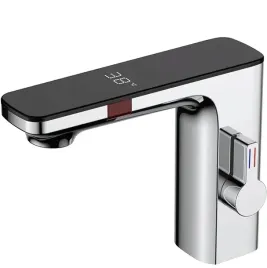 kran-bateria-umywalkowa-wylewka-automatyczny-z-lcd-bezdotykowy-chrom