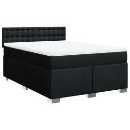 lozko-kontynentalne-z-materacem-i-topperem-160x200-cm-czarno-biale