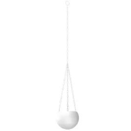 luminex-8104-flower-pot-with-hanging-chains-white
