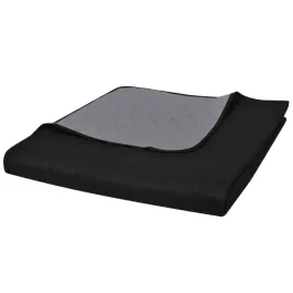 narzuta-pikowana-dwustronna-170x210-cm-czarno-szara