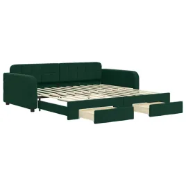 sofa-lozko-2w1-z-szufladami-223x110x71-cm-ciemnozielona