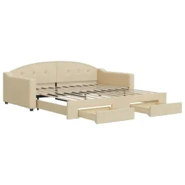 lezanka-2-w-1-kremowa-223x2125x75-cm-z-szufladami