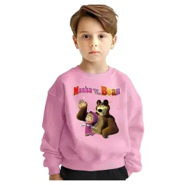 bluza-dziecieca-mlodziezowa-masza-i-niedzwiedz-104-wzory-prezent-jakosc