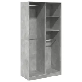szafka-do-przedpokoju-4-przegrod-100x50x200-szarosc-betonu