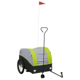 przyczepka-rowerowa-45-kg-czarno-zielona-126x63x63-cm