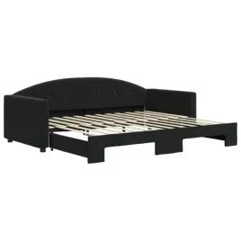 lezanka-sofa-2-w-1-aksamit-czarny-222x100x75cm