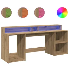 biurko-led-200x55x91-cm-dab-artisian