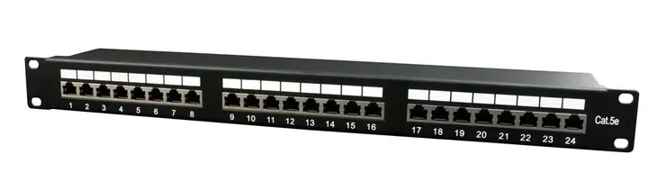 patch-panel-patchpanel-krosowy-do-szafy-rack-19-1u-cat5e-24-porty-utp-stan-nowy