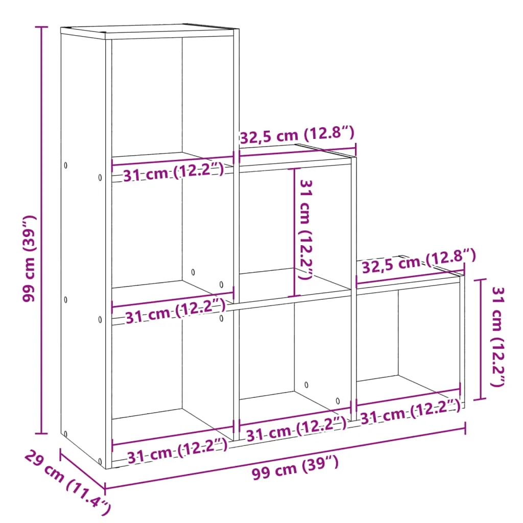 regal-przegroda-99x99x29-cm-bialy-stan-nowy