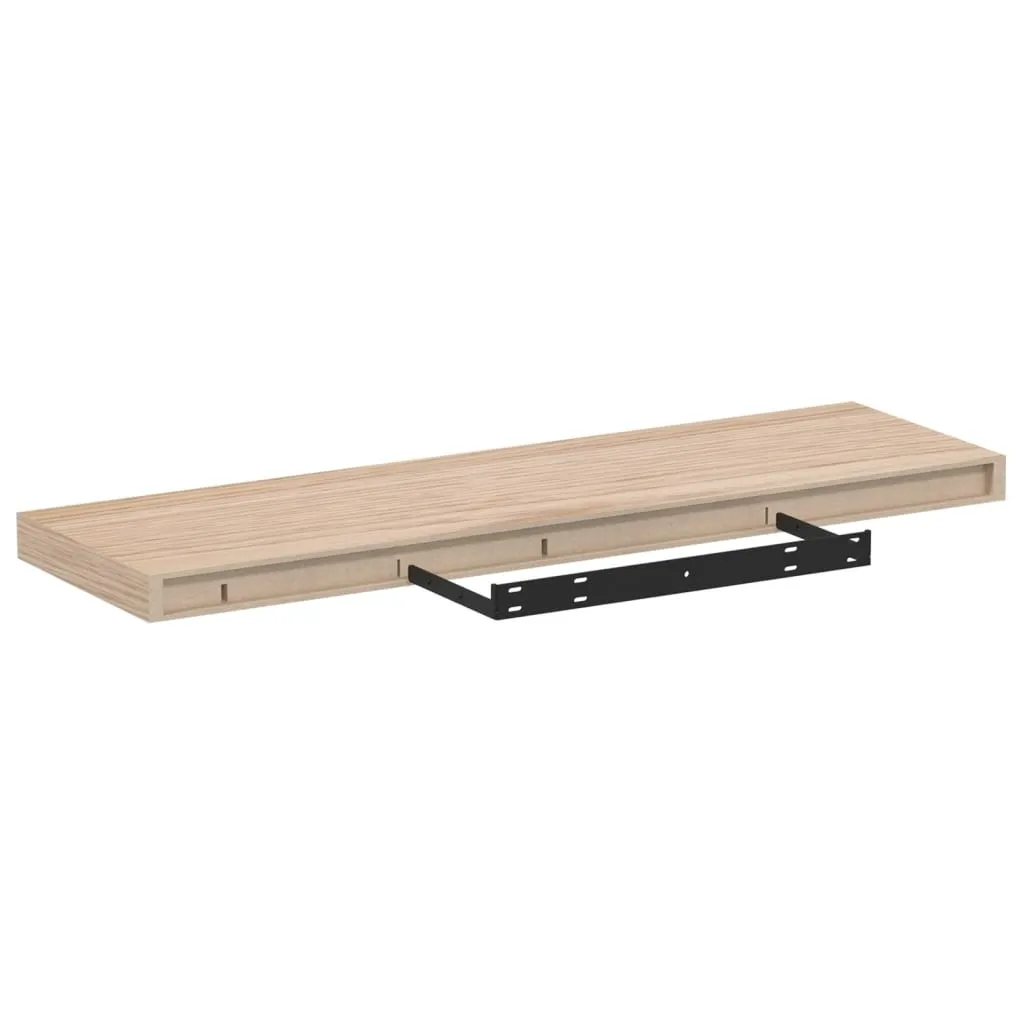 polka-scienna-debowa-80x235cm-brazowa-stan-nowy