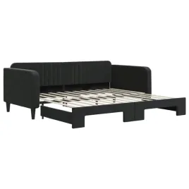 sofa-lozko-2w1-czarny-aksamit-223x110x75cm