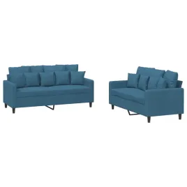 sofa-aksamitowa-niebieska-2-osobowa-140-cm
