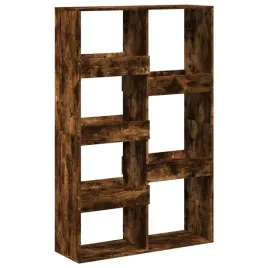 elegancki-regal-7-polkowy-przydymiony-dab-100x33x1555cm