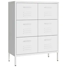 komoda-stalowa-6s-biala-80x35x1015-cm