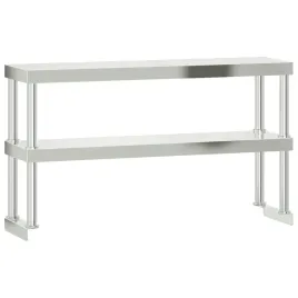 polka-na-stol-2-poziomowa-110x30x65-cm-stal-nierdzewna-srebrna
