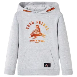 snow-patrol-kids-hoodie-92cm-szary-melanz-pomarancz-dlugie-rekawy