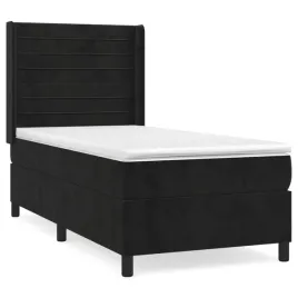 lozko-kontynentalne-aksamitne-203x103-czarne-materac-100x200-bialo-cz