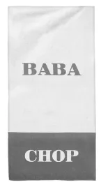 recznik-baba-chop-80x160-bialy-szary-na-prezent-gadzet-dla-pary-kapielowy