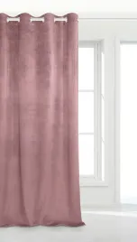 zaslona-gotowa-140x250-pudrowa-rozowa-na-przelotkach-soft-welurowa