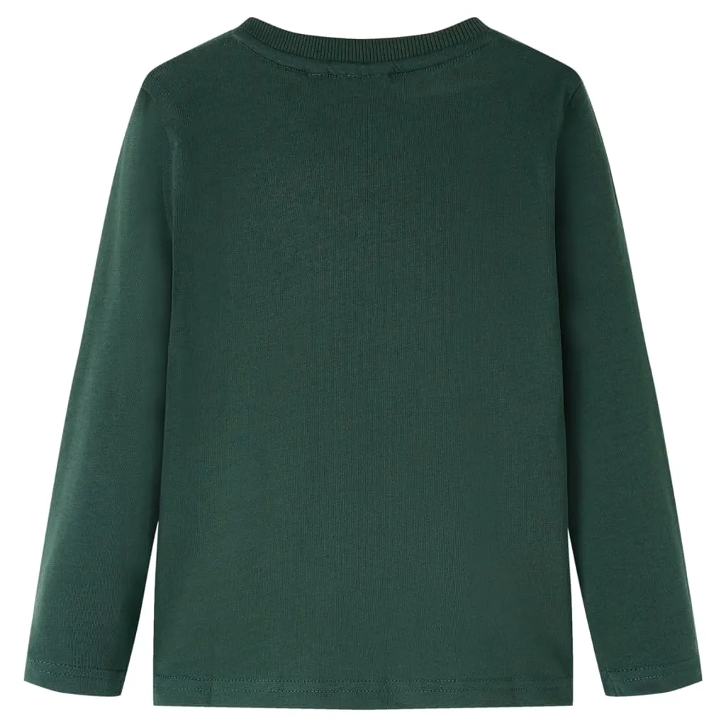 dino-longsleeve-104cm-zielony