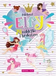 kolorowanka-z-naklejkami-elfy-praca-zbiorowa