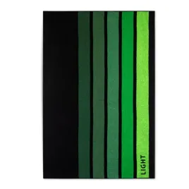 recznik-plazowy-100x160-light-zielony-czarny-pasy-frotte-380-g-m2