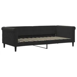 kanapa-lozko-2w1-aksamitna-czarna-229x100x68cm