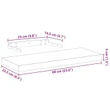 polka-scienna-debowo-biala-60x235x4cm-waga-z-opakowaniem-1-7-kg