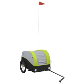 przyczepka-rowerowa-30-kg-czarno-zielona-123x52x53-cm