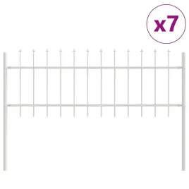 ogrodzenie-ogrodowe-7-szt-bialy-119-x-06-m