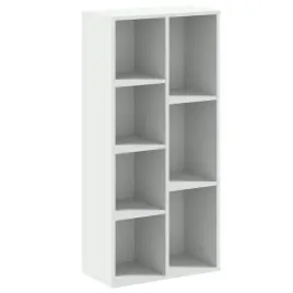 biblioteczka-7-polek-biala-50x25x105-cm