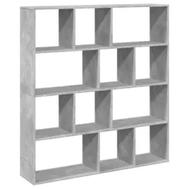 regal-biblioteczny-drewniany-12-przegrodek-szarosc-betonu
