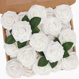 nandt-nieting-sztuczne-roze-25-szt-do-dekoracji-bukiety-bialy